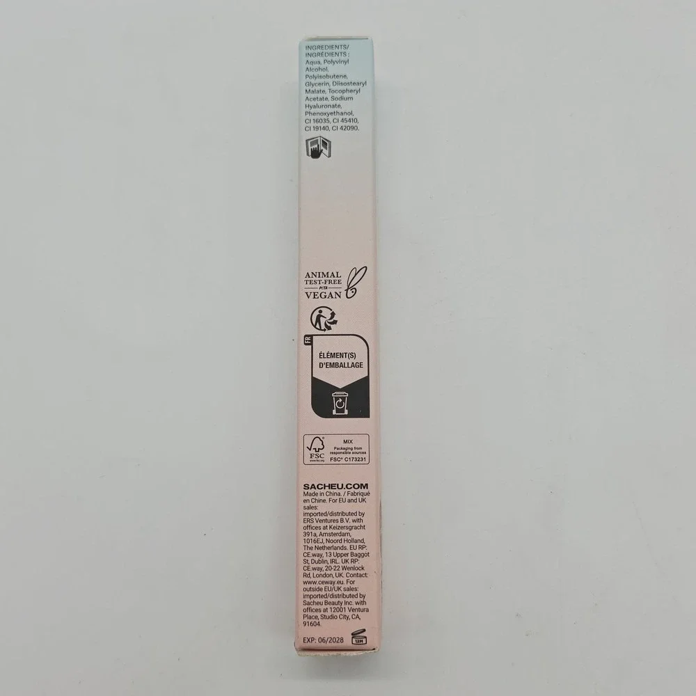 Sacheu Beauty STAY-N Peel Off Lip Liner Tattoo ~03 p-INKED~ Rose Pink Stain NIB